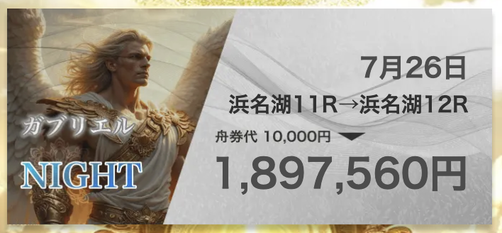 ボートヘブンの捏造実績の画像